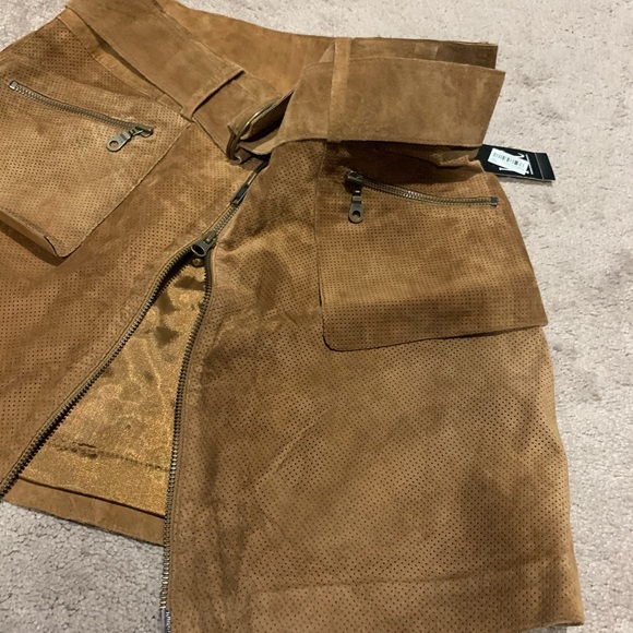 INC Leather Skirt - Picture 4 of 7